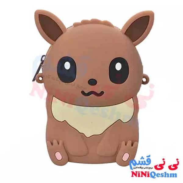 کیف سیلیکونی فانتزی بچگانه طرح پوکمون کد 005