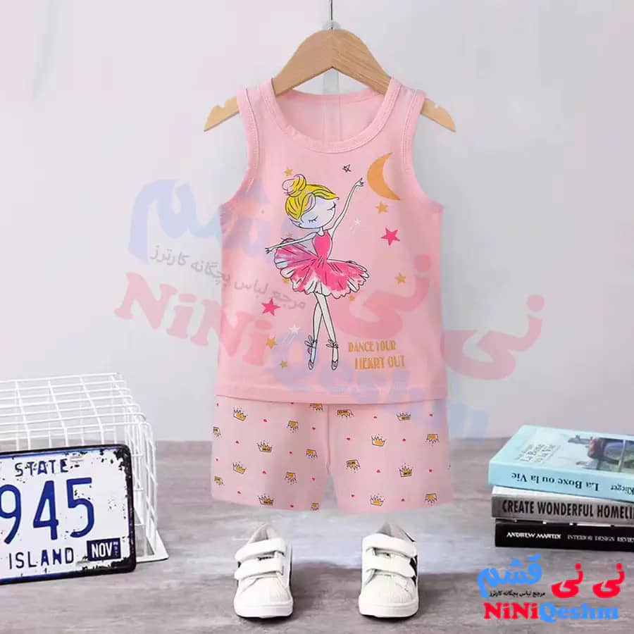 تاپ شرت بچه گانه دخترانه کد 21378
