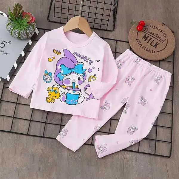 بلوز شلوار راحتی بچه گانه کد 21660
