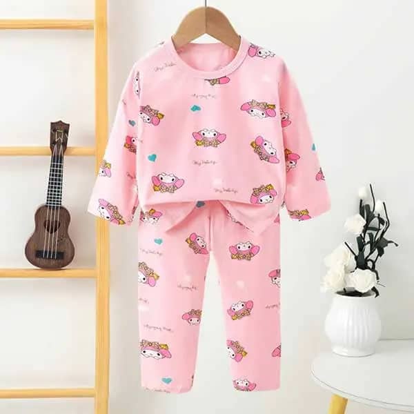 بلوز شلوار راحتی بچه گانه کد 21668