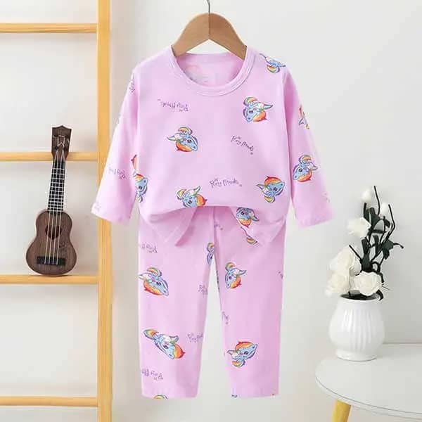 بلوز شلوار راحتی بچه گانه کد 21670