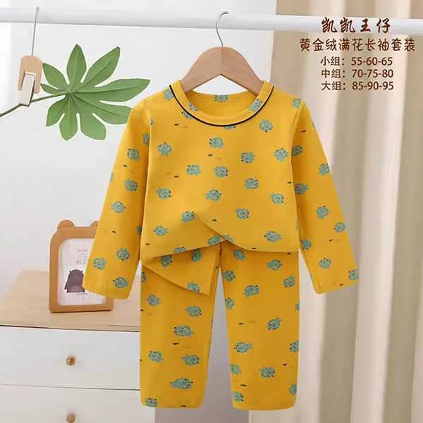 بلوز شلوار راحتی بچه گانه کد 21694