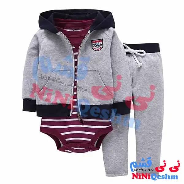 سه تکه سوییشرتی پسرانه کارترز کد 6113