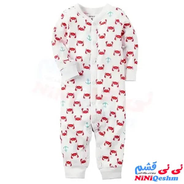 سرهمی پسرانه نخی کارترز طرح خرچنگ قرمز