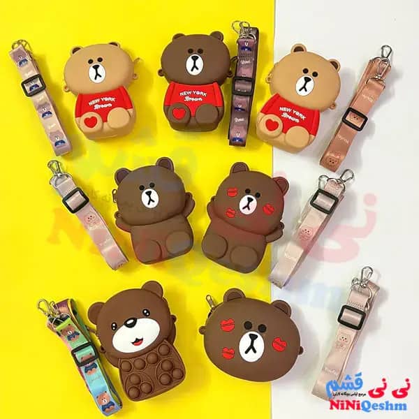 کیف سیلیکونی بچه گانه فانتزی کد 039