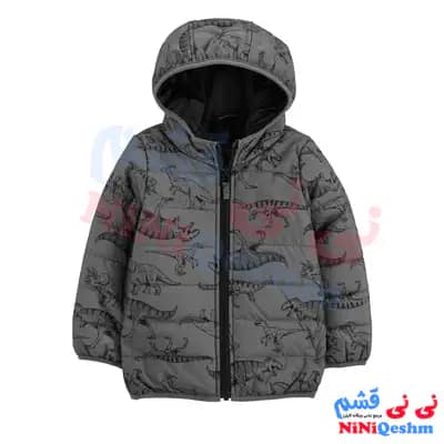 کاپشن بچه گانه کارترز رنگ نوک مدادی