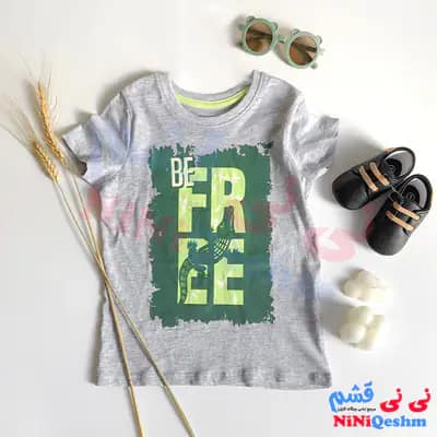 تیشرت بچه گانه استین کوتاه کد 21193