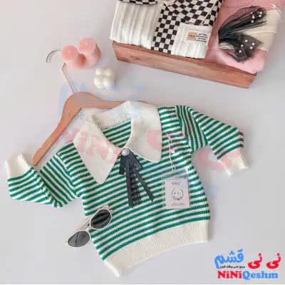 بلوز بافت بچه گانه کد 21207
