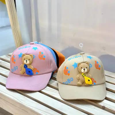 کلاه نقابدار بچه گانه طرح تدی سه بعدی