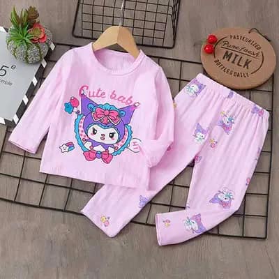 بلوز شلوار راحتی بچه گانه کد 21661