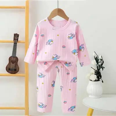بلوز شلوار راحتی بچه گانه کد 21662
