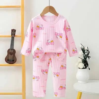 بلوز شلوار راحتی بچه گانه کد 21666