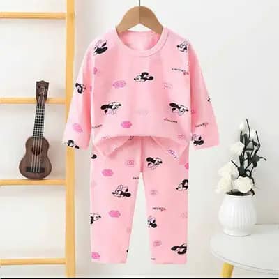 بلوز شلوار راحتی بچه گانه کد 21667