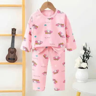 بلوز شلوار راحتی بچه گانه کد 21668