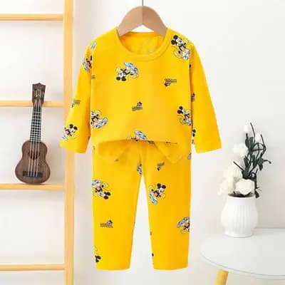 بلوز شلوار راحتی بچه گانه کد 21672