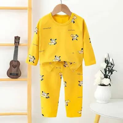 بلوز شلوار راحتی بچه گانه کد 21673