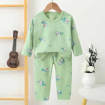 بلوز شلوار راحتی بچه گانه کد 21677