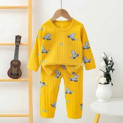 بلوز شلوار راحتی بچه گانه کد 21682
