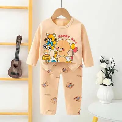 بلوز شلوار راحتی بچه گانه کد 21671