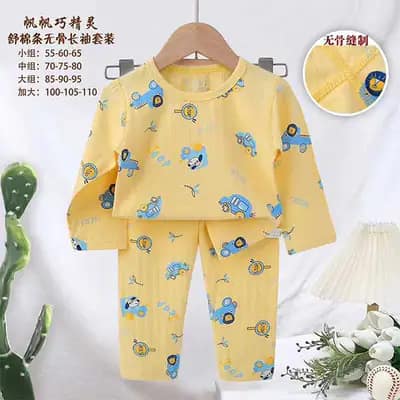 بلوز شلوار راحتی بچه گانه کد 21686