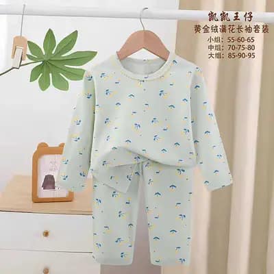بلوز شلوار راحتی بچه گانه کد 21690