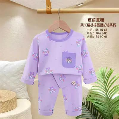 بلوز شلوار راحتی بچه گانه کد 21747
