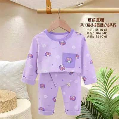 بلوز شلوار راحتی بچه گانه کد 21749