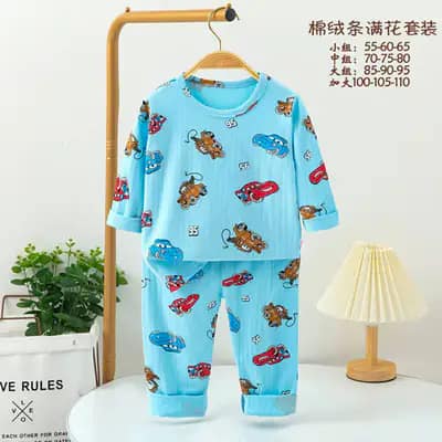 بلوز شلوار راحتی بچه گانه کد 21761