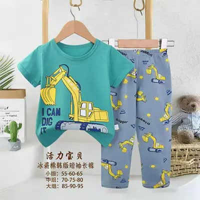 بلوز شلوار راحتی بچه گانه کد 21816