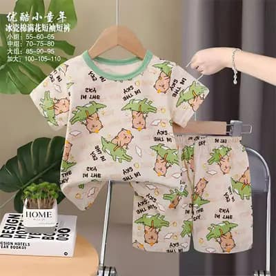 تیشرت شورت پسرانه کد 21850