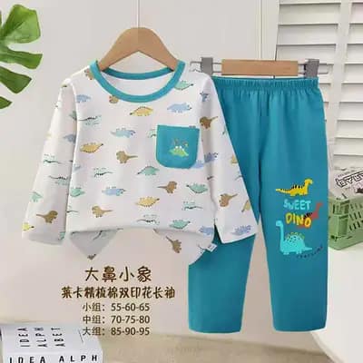 بلوز شلوار راحتی بچه گانه کد 21905