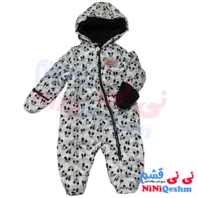 کاپشن سرهمی نوزادی دیزنی بیبی طرح میکی موس کد 960